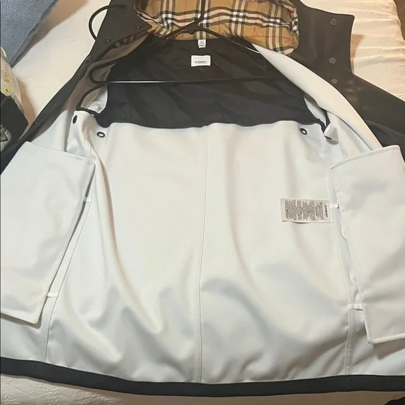 Burberry London Hartlebury Rubberized Coated Rain US 6 - Picture 10 of 11